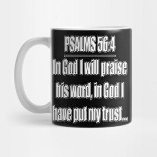 Psalm 56:4 KJV Mug